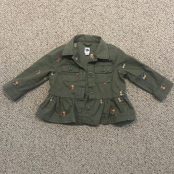 GAP Other - EUC 18-24 Month Gap Floral Peplum Jacket